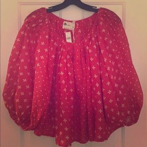 Anthropologie blouse NWT